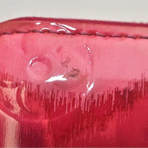 ♥️Louis Vuitton Pink Floral Vernis Ikat Flower Zippy Coin Purse/Wallet| PRELOVED - Picture 10 of 16